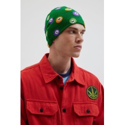 Wish Me Luck Pool Ball Pattern Knit Beanie