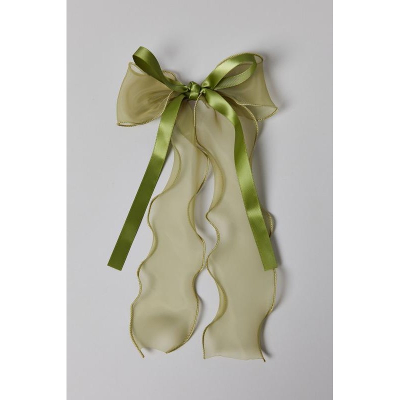 Inez Lazo de gasa para el pelo Pinza para el pelo