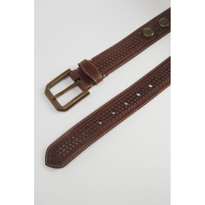 Cinturón Western Tooled