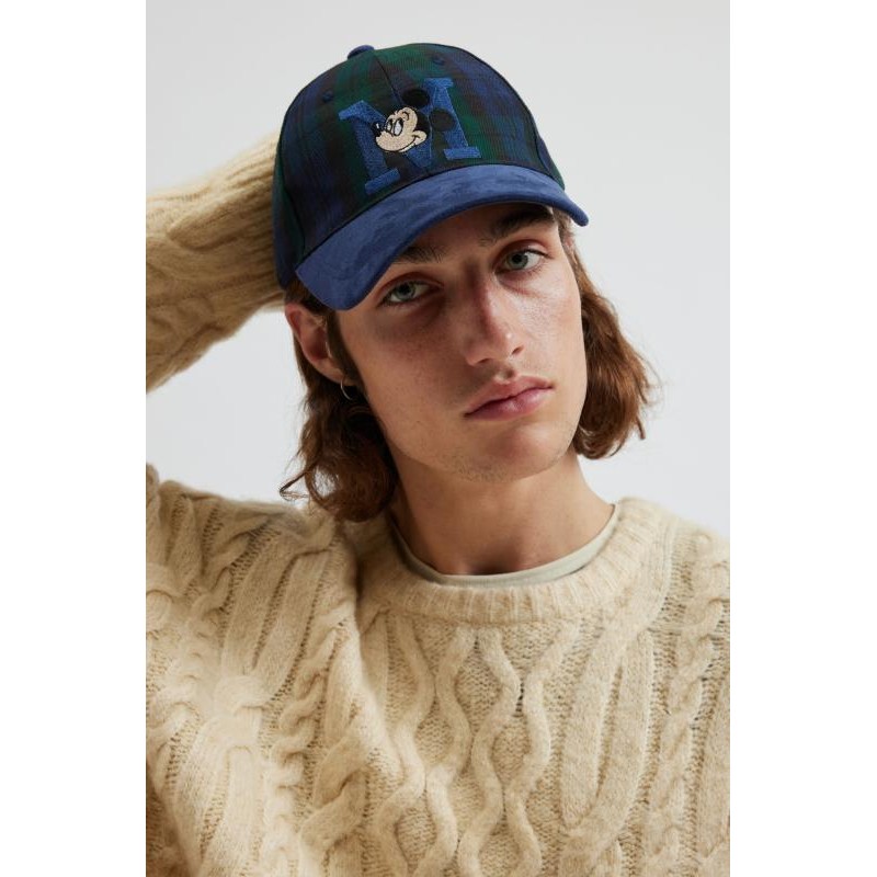 Gorra de béisbol Mickey Mouse Collegiate Plaid
