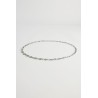 Cinturón de cadena con lengüeta