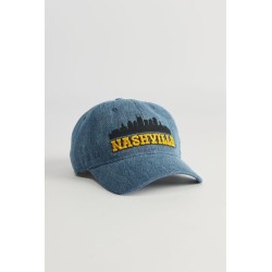 Gorra Nashville Acid Wash Denim Dad Hat