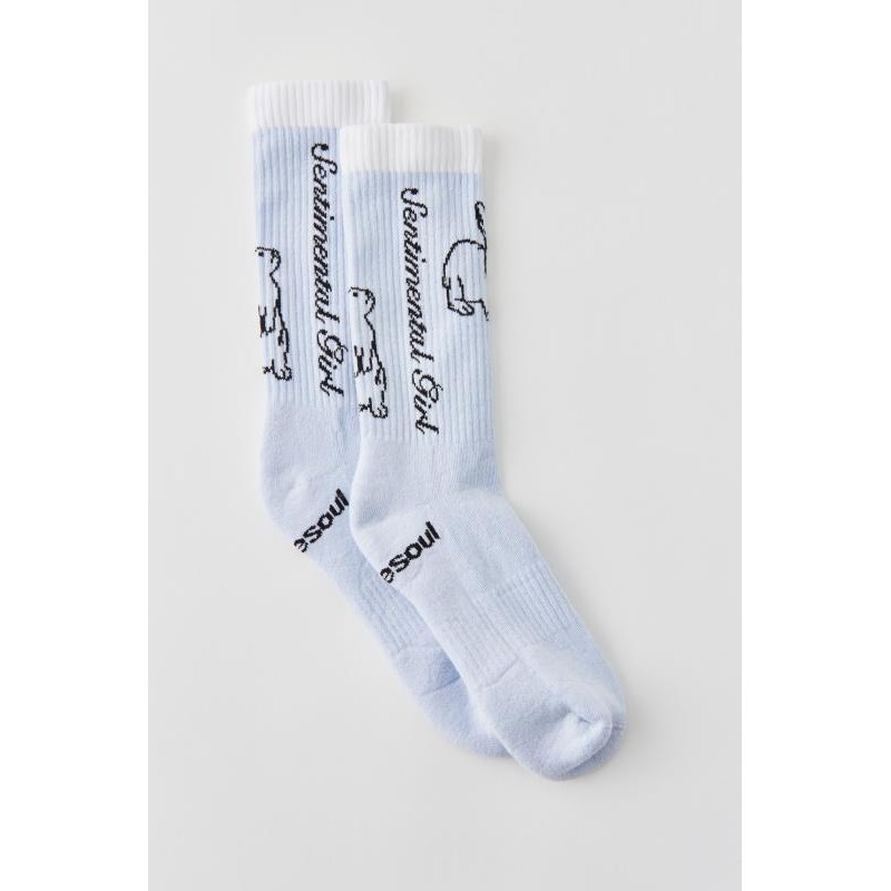 Doublesoul Holly High Sentiment Crew Sock