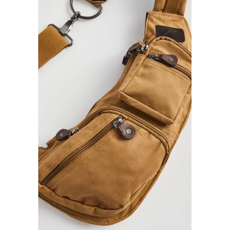 Bolsa de lona Rothco Vintage Crossbody