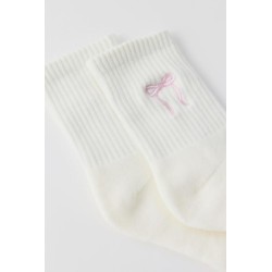 Calcetín de media caña bordado Icon